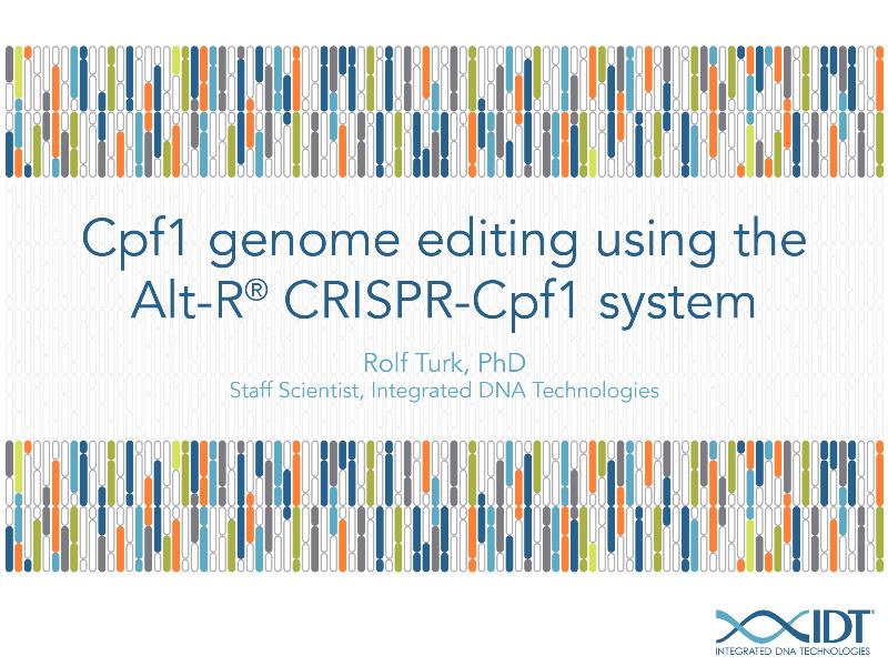 Cpf1genomeeditingusingtheAlt-RCRISPR-Cpf1System